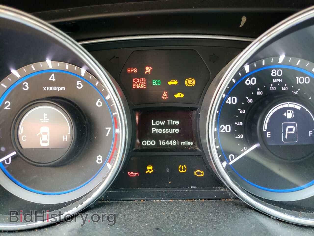 2013 HYUNDAI SONATA - VIN: 5NPEC4ABXDH763799 - Фото 9
