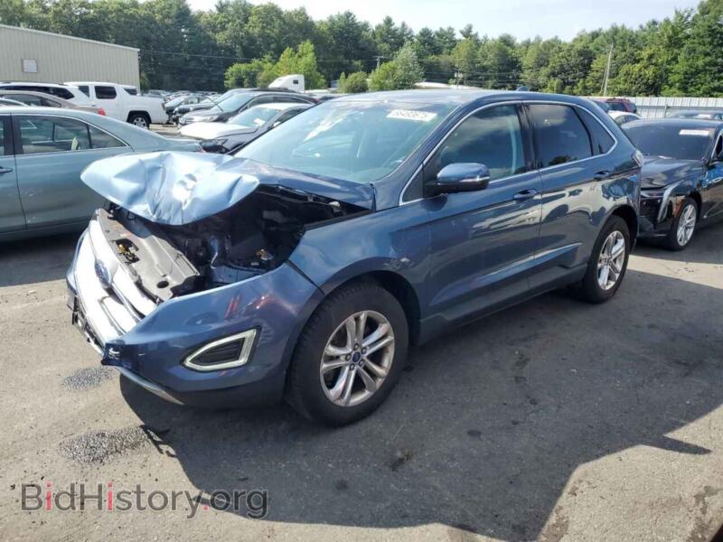 2018 Ford EDGE SEL (VIN 2FMPK4J82JBC62831) — photo 1 of 13, Copart, damage: front end