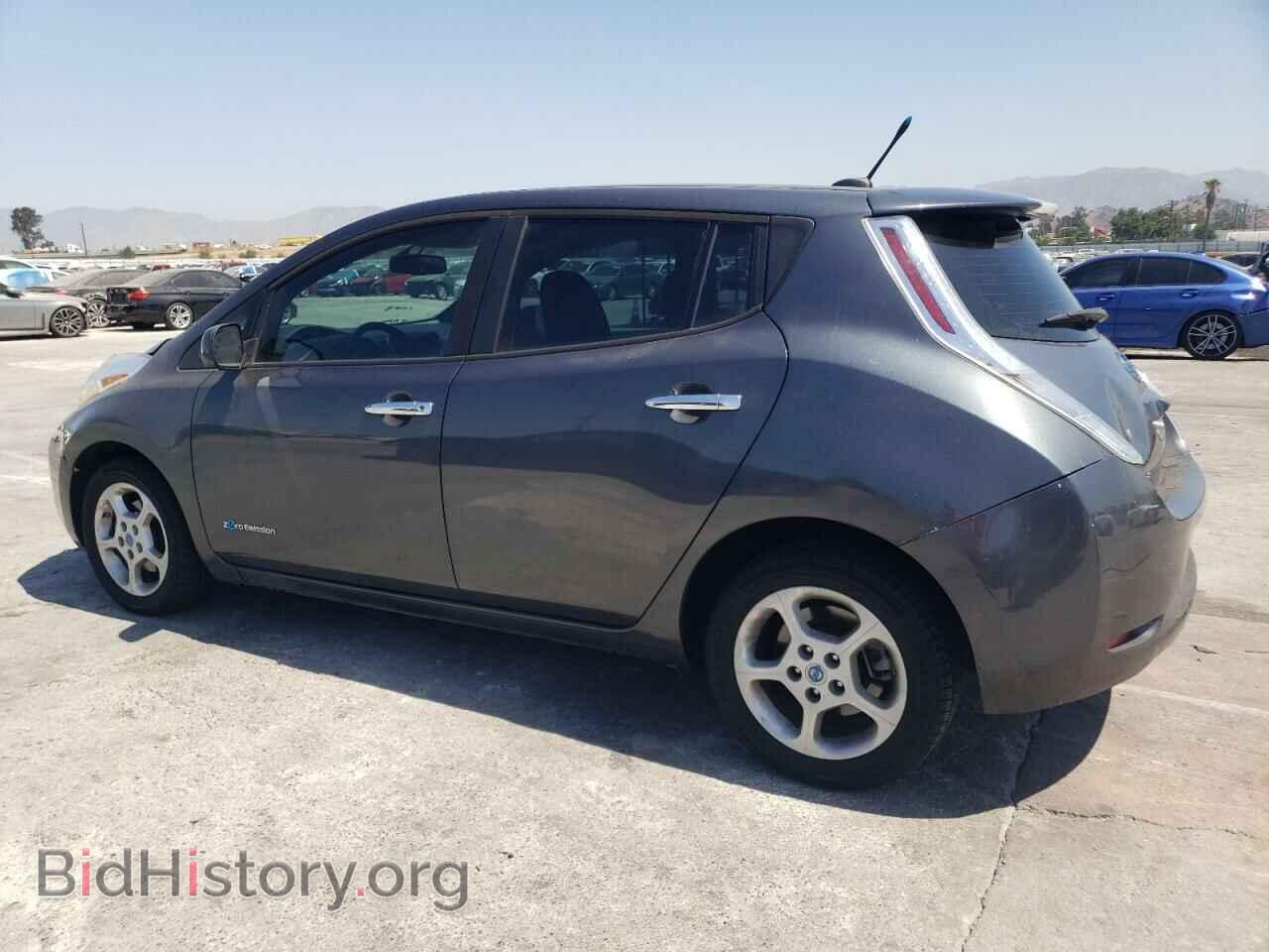 2013 NISSAN LEAF - VIN: 1N4AZ0CP7DC421257 - Фото 2