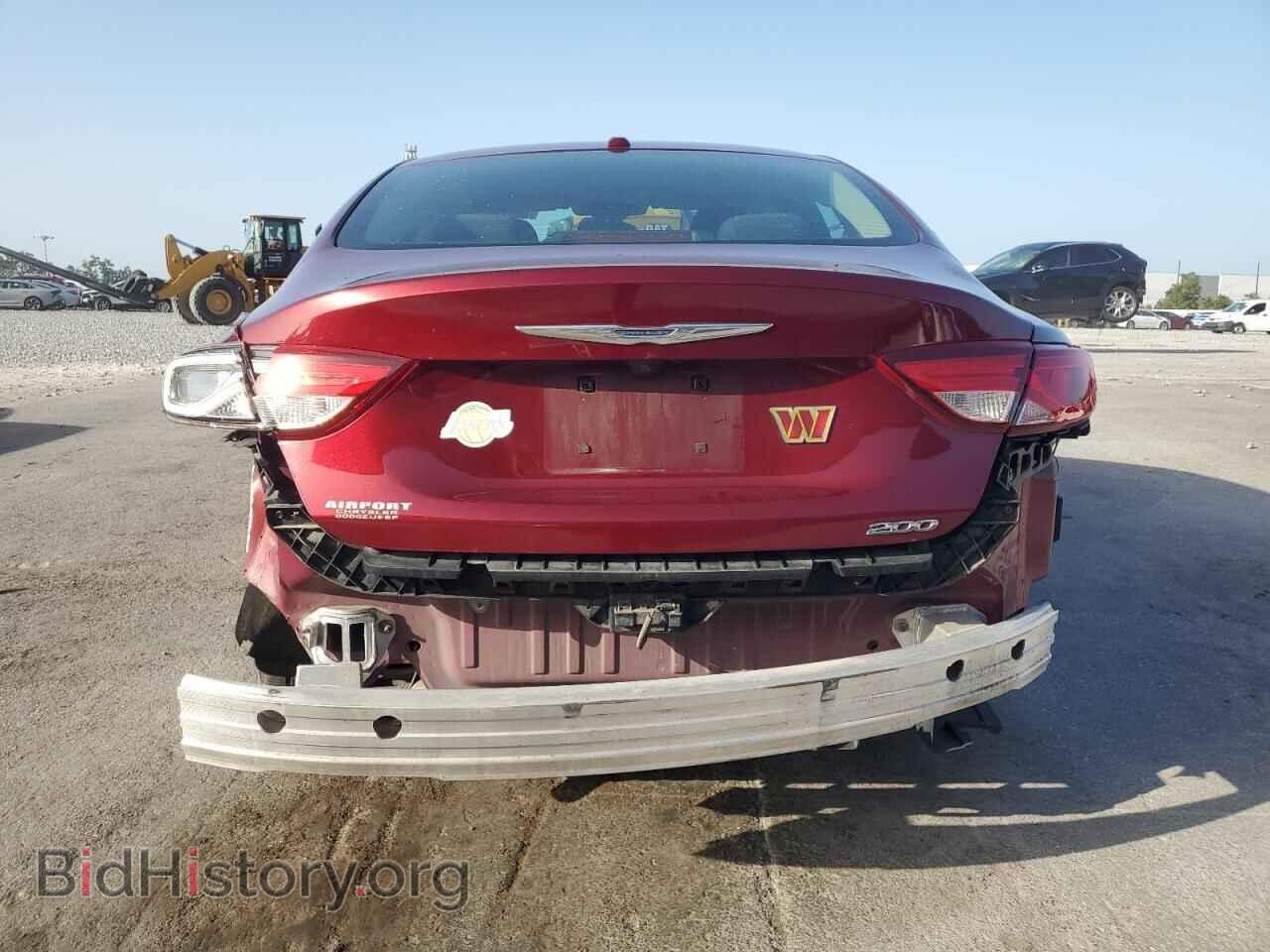 2015 CHRYSLER 200 - VIN: 1C3CCCAB0FN687017 - Фото 6