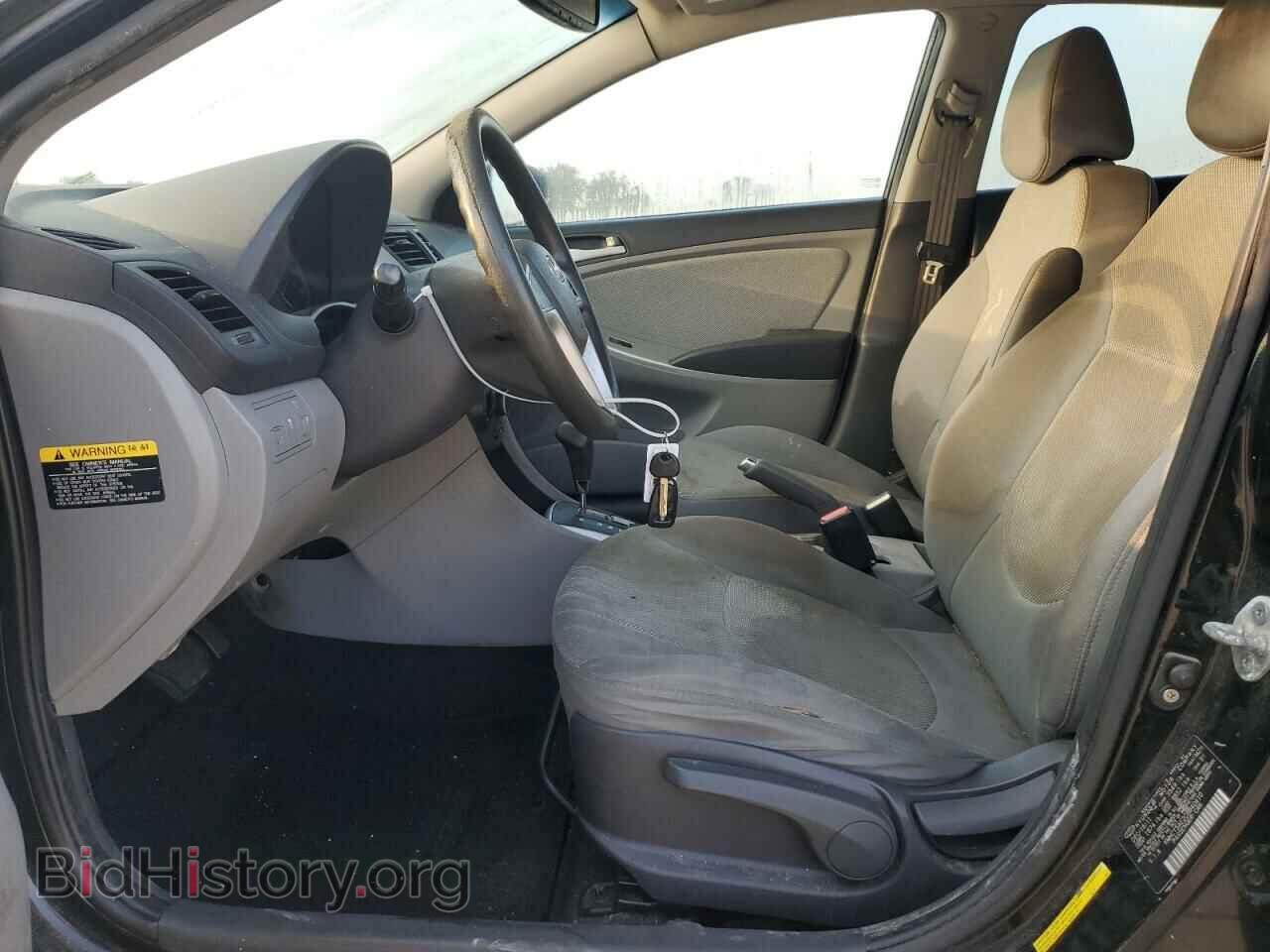 2012 HYUNDAI ACCENT - VIN: KMHCT5AE2CU040410 - Фото 7