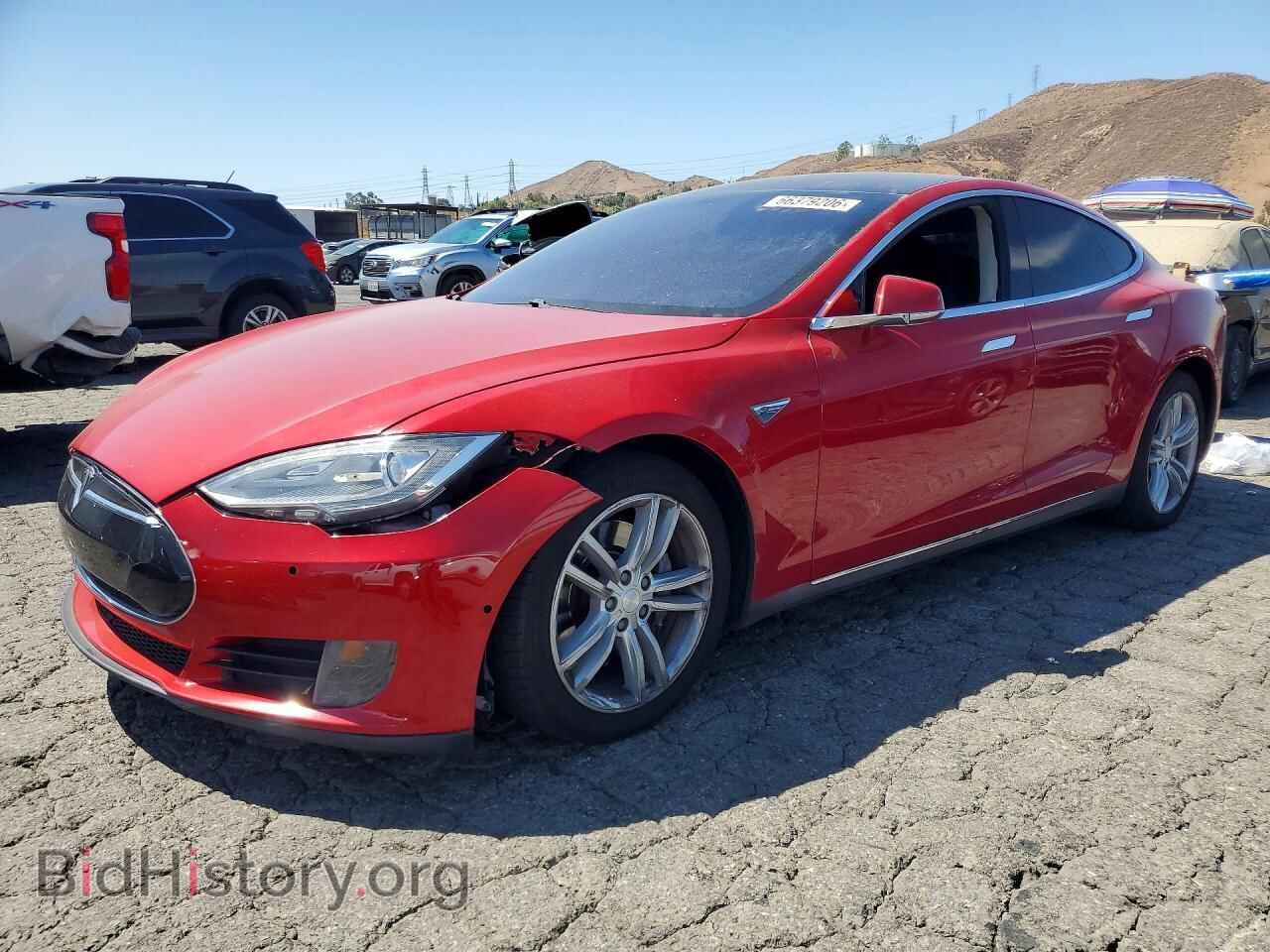 Фотография 5YJSA1S14EFP29449 - TESLA MODEL S 2014