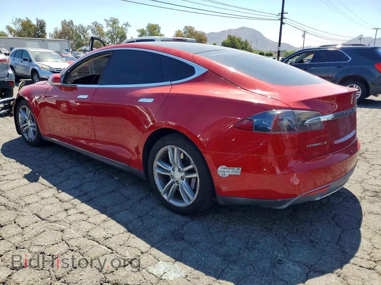 2014 TESLA MODEL S - VIN: 5YJSA1S14EFP29449 - Фото 2