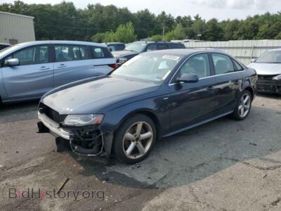 2012 Audi A4 Premium Plus, синий — VIN WAUFFAFL9CA092530, Copart