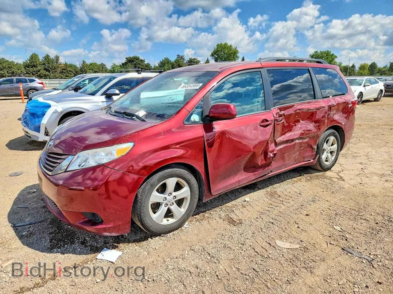 Photo 5TDKK3DC9FS656874 - TOYOTA SIENNA 2015