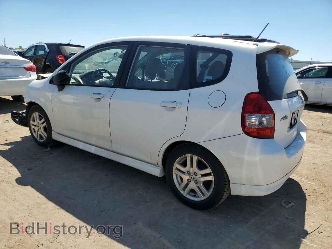 2007 HONDA FIT - VIN: JHMGD38647S041550 - Фото 2