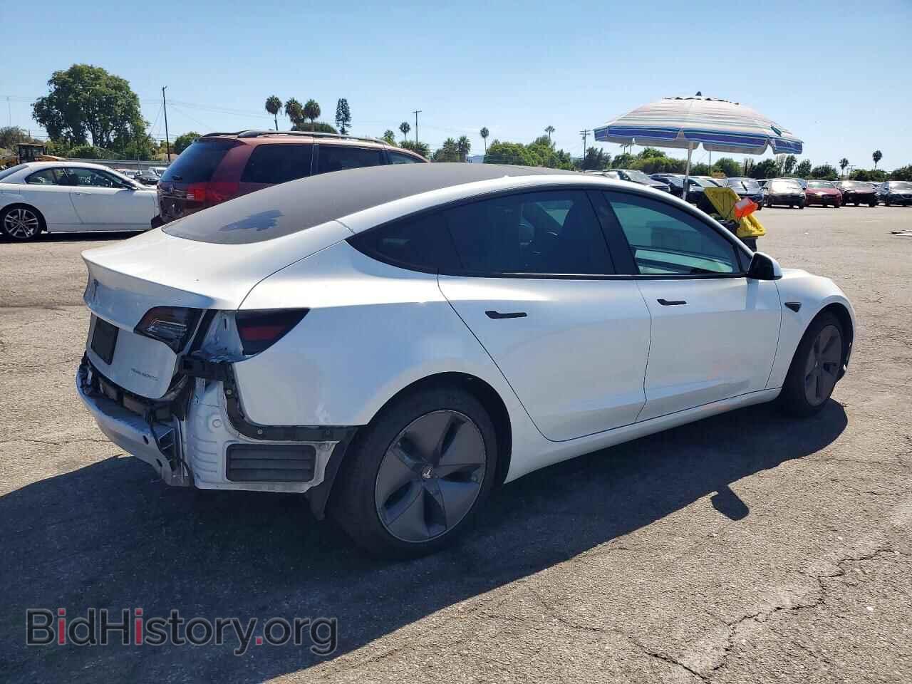 2022 TESLA MODEL 3 - VIN: 5YJ3E1EB4NF307825 - Photo 3