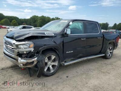 2022 RAM 1500 Laramie, black — VIN 1C6SRFJM0NN225314, Copart