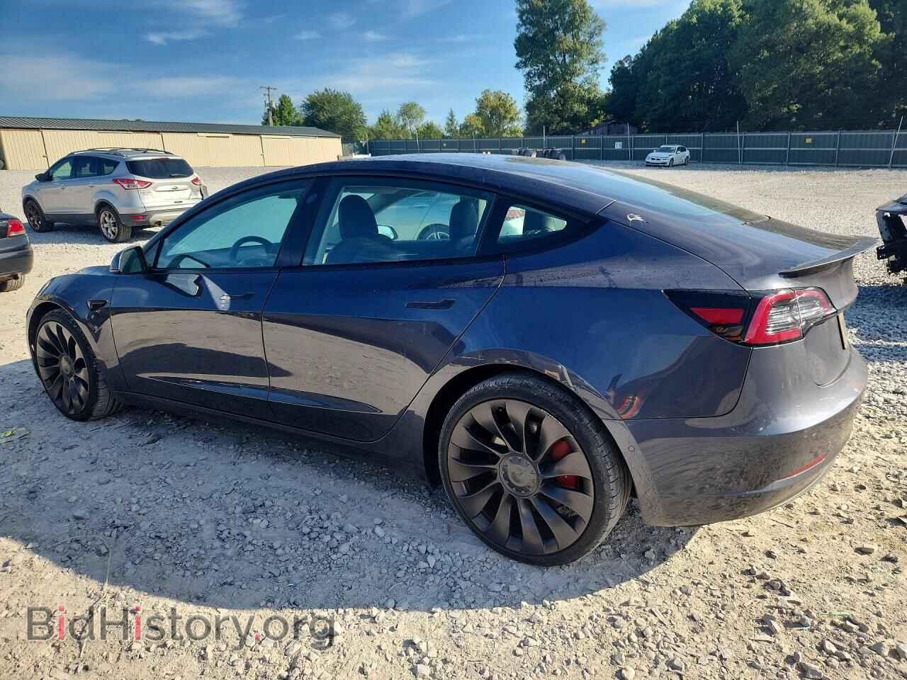 2022 TESLA MODEL 3 - VIN: 5YJ3E1EC3NF181434 - Фото 2