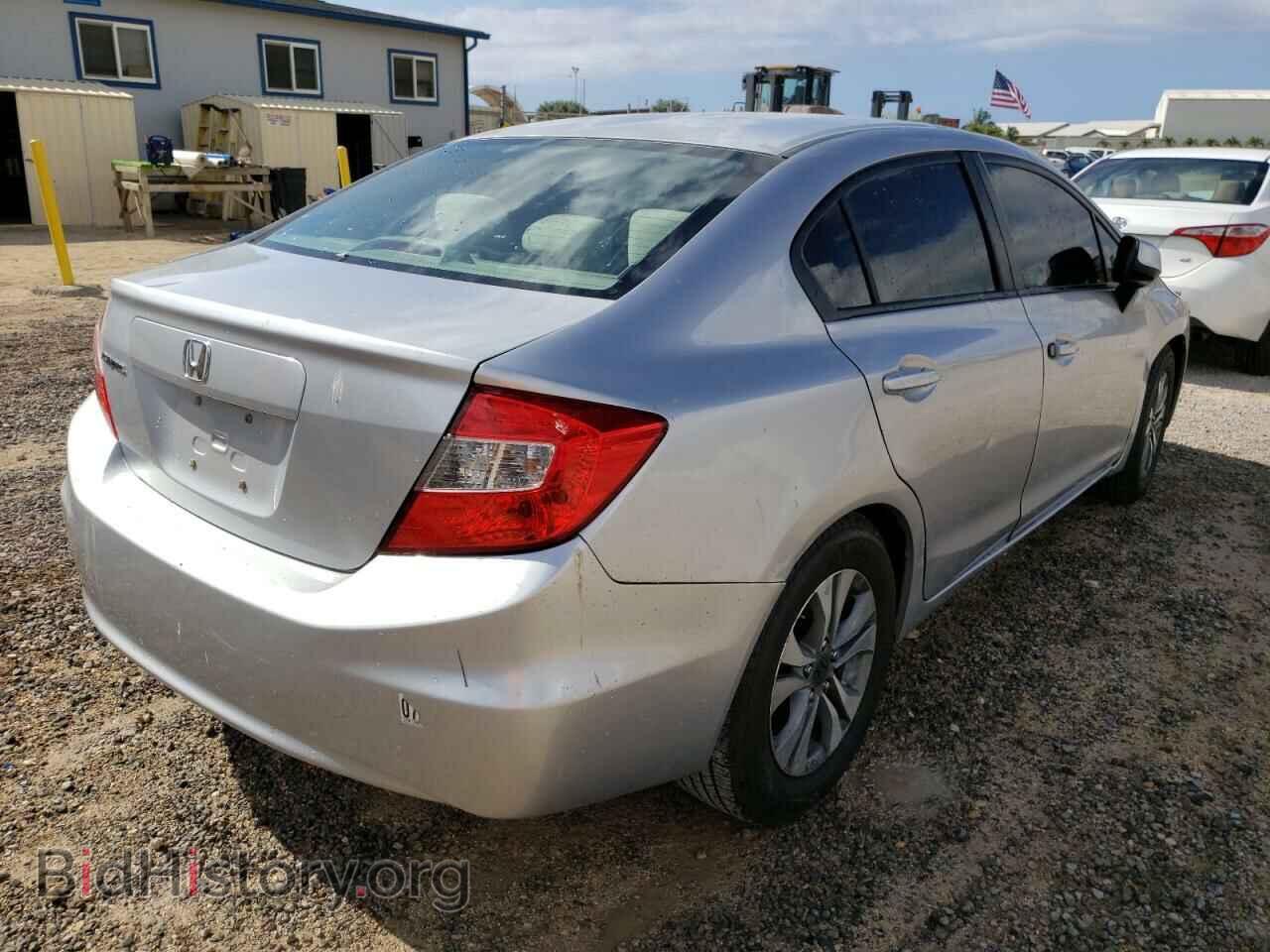 2012 HONDA CIVIC - VIN: 2HGFB2F55CH543672 - Фото 4