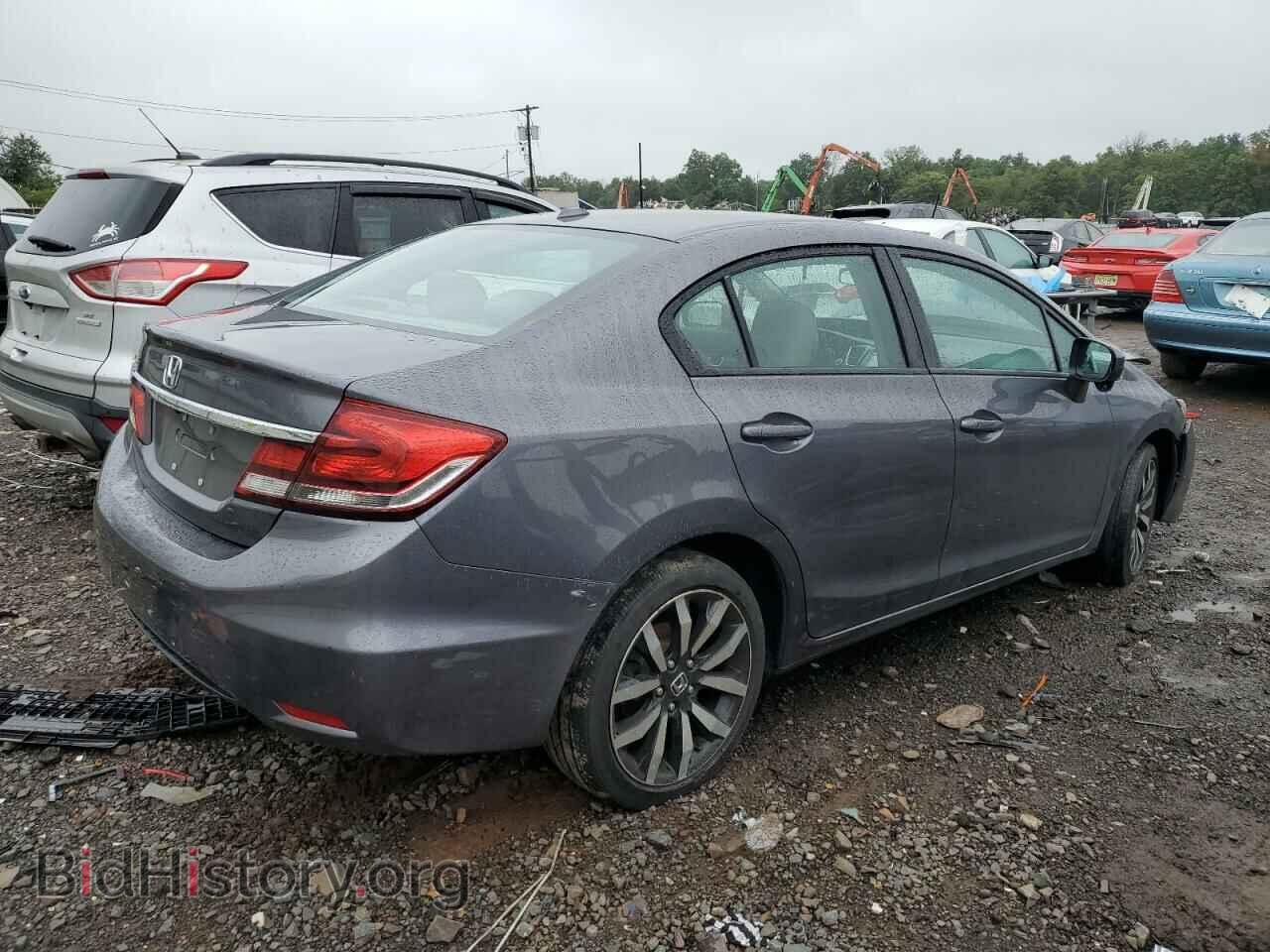 2015 HONDA CIVIC - VIN: 2HGFB2F90FH508402 - Фото 3
