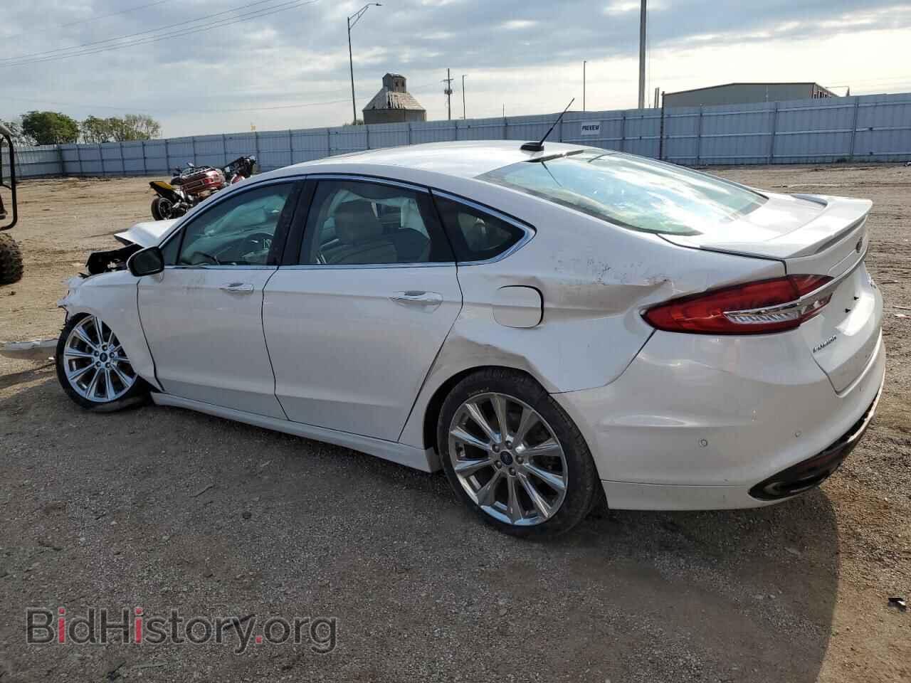 2017 FORD FUSION - VIN: 3FA6P0D90HR129565 - Фото 2