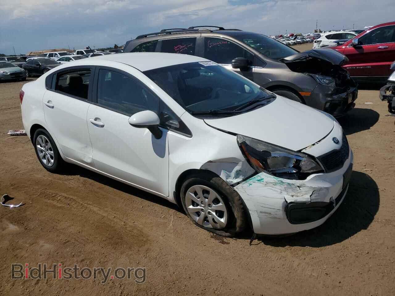 2014 KIA RIO - VIN: KNADM4A35E6414849 - Фото 4