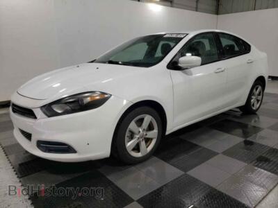 2016 Dodge DART SXT, white — VIN 1C3CDFBB7GD635260, Copart
