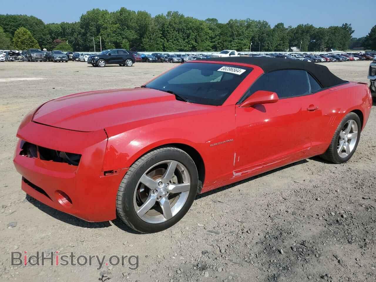 Фотография 2G1FB3D36C9159487 - CHEVROLET CAMARO 2012