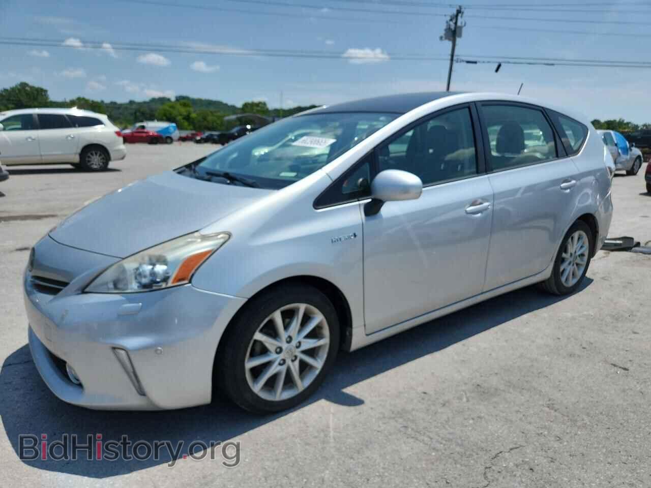 Photo JTDZN3EU1C3021187 - TOYOTA PRIUS 2012