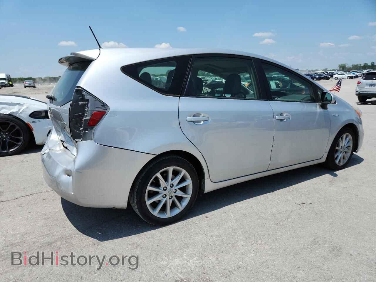 2012 TOYOTA PRIUS - VIN: JTDZN3EU1C3021187 - Фото 3