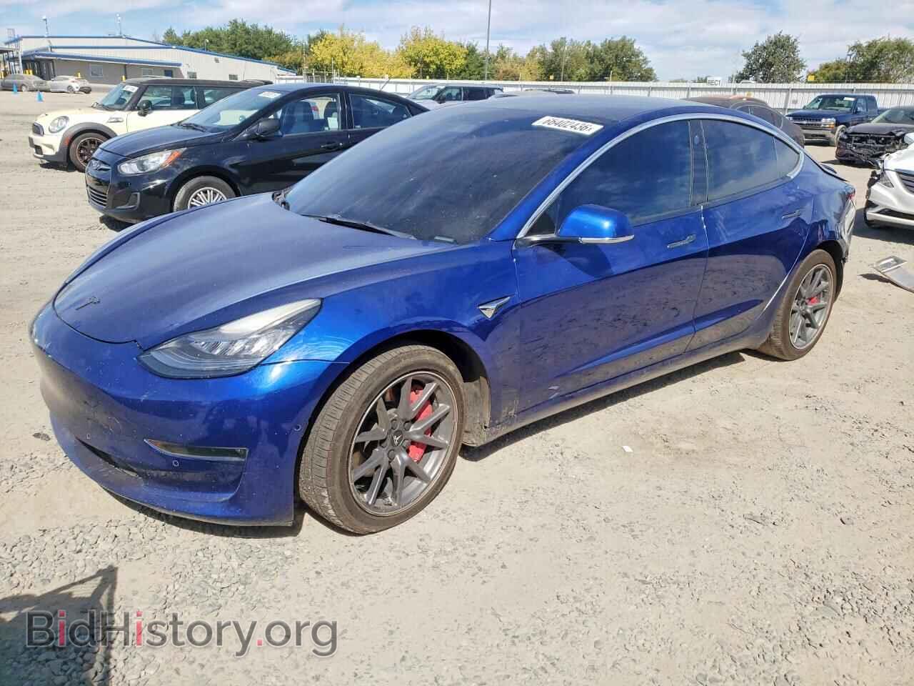 Фотография 5YJ3E1EB4KF464962 - TESLA MODEL 3 2019