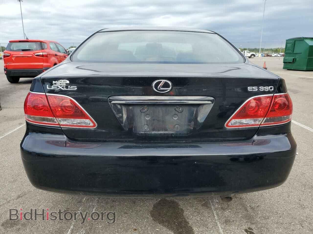 2005 LEXUS ES330 - VIN: JTHBA30G055078193 - Фото 6