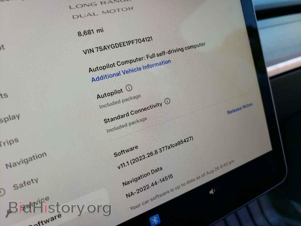2023 TESLA MODEL Y - VIN: 7SAYGDEE1PF704121 - Photo 9