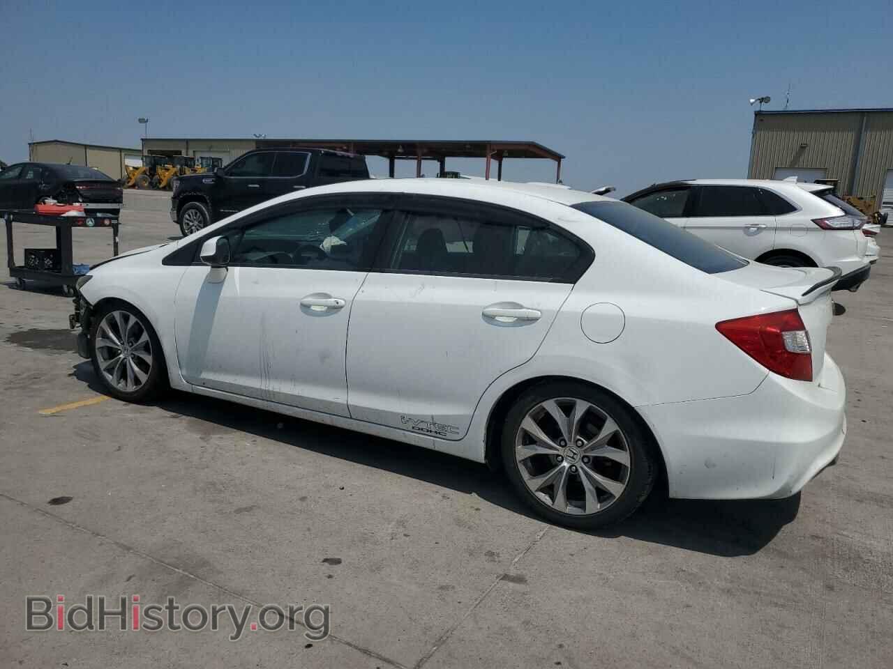 2012 HONDA CIVIC - VIN: 2HGFB6E5XCH700718 - Фото 2