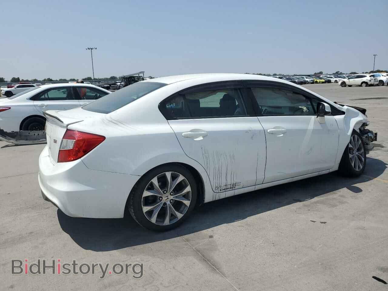 2012 HONDA CIVIC - VIN: 2HGFB6E5XCH700718 - Фото 3