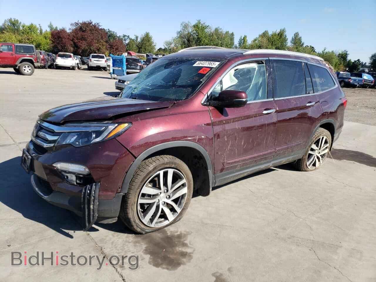 Фотография 5FNYF6H09HB086883 - HONDA PILOT 2017