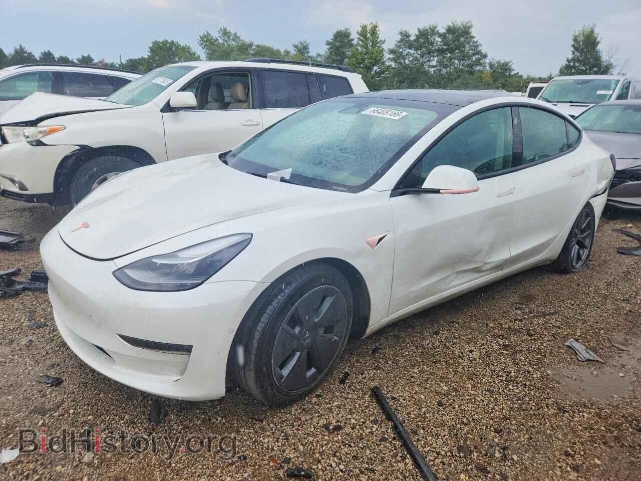 Фотография 5YJ3E1EB7NF182271 - TESLA MODEL 3 2022