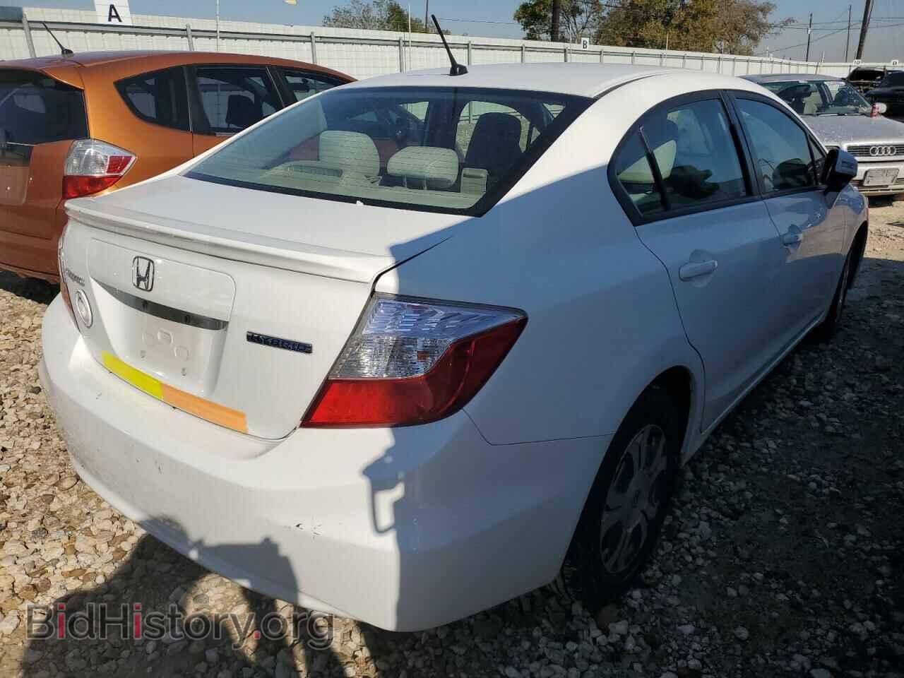 2012 HONDA CIVIC - VIN: JHMFB4F23CS000831 - Фото 3
