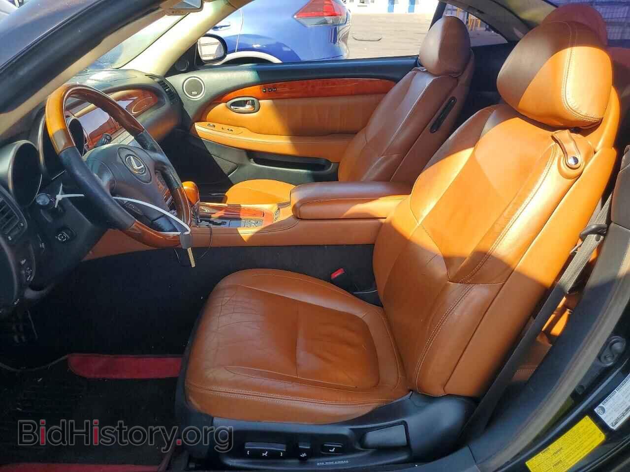 2005 LEXUS SC430 - VIN: JTHFN48Y350062480 - Фото 7