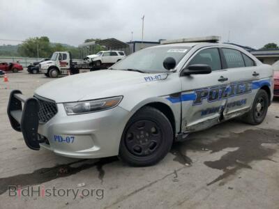 2015 Ford TAURUS Police Interceptor, серебристый — VIN 1FAHP2MK6FG194285, Copart