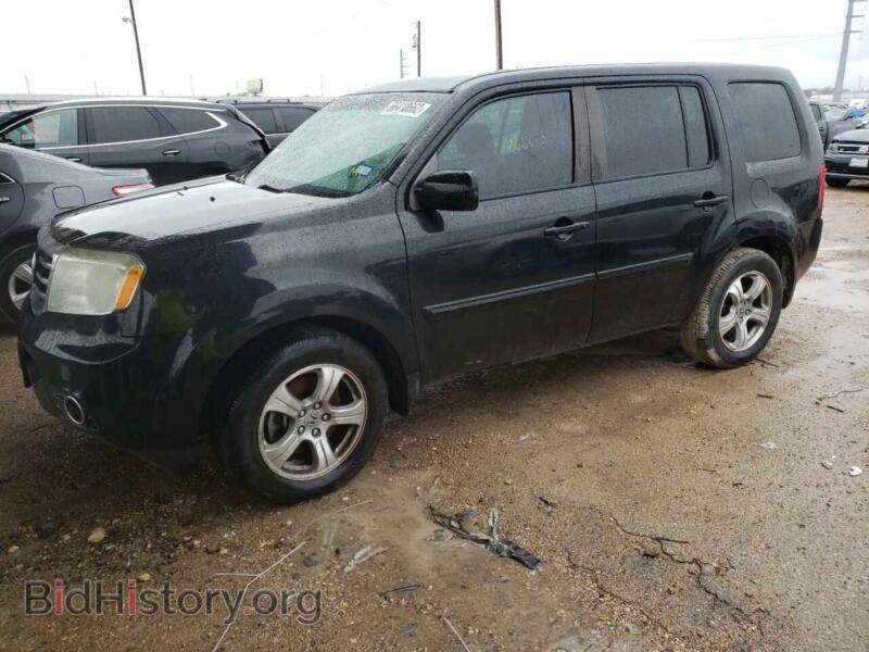 2013 Honda PILOT Pilot EXL (VIN 5FNYF3H5XDB044758) — photo 1 of 13, Copart, damage: front end