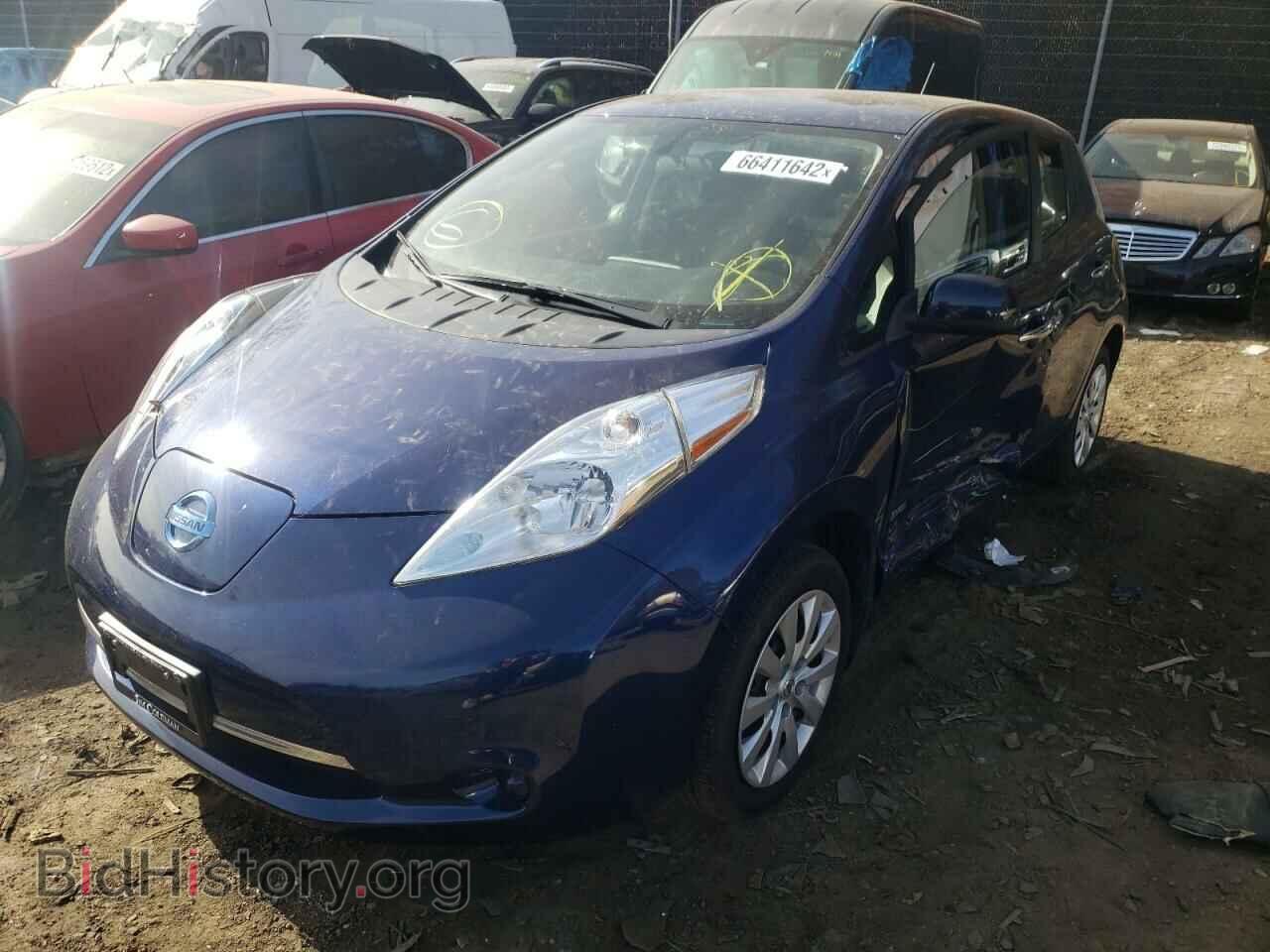2017 NISSAN LEAF - VIN: 1N4BZ0CP3HC311848 - Фото 2