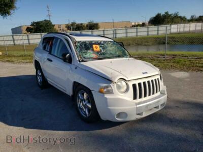 2007 Jeep COMPASS Compass LI, white — VIN 1J8FF57W67D273147, Copart