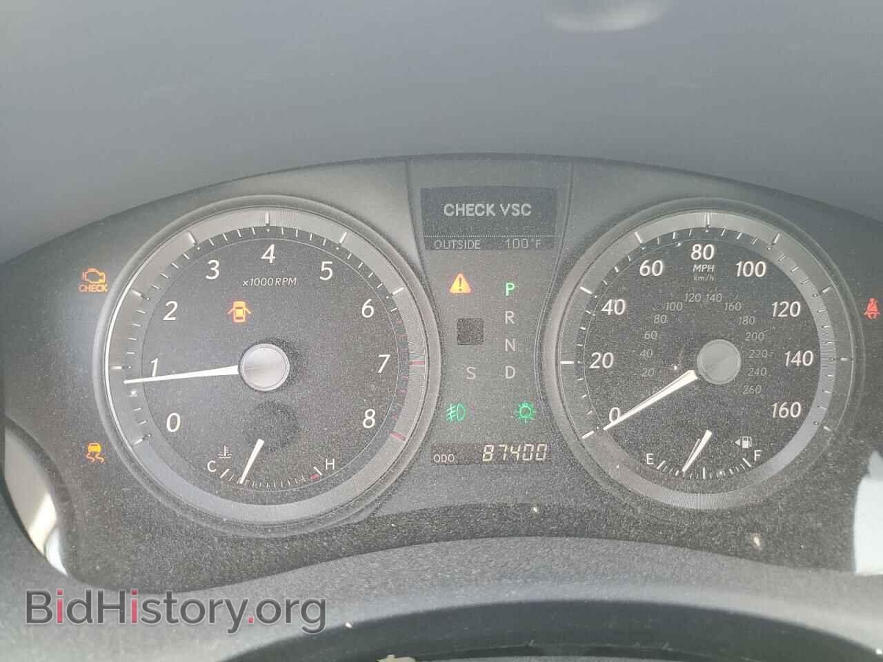 2007 LEXUS ES350 - VIN: JTHBJ46G972121785 - Фото 9
