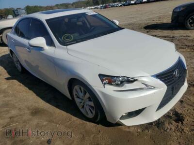 2015 Lexus IS IS 250, white — VIN JTHBF1D25F5064909, Copart