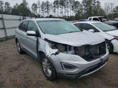 2015 Ford EDGE Edge SEL, серебристый — VIN 2FMTK3J93FBB58731, Copart