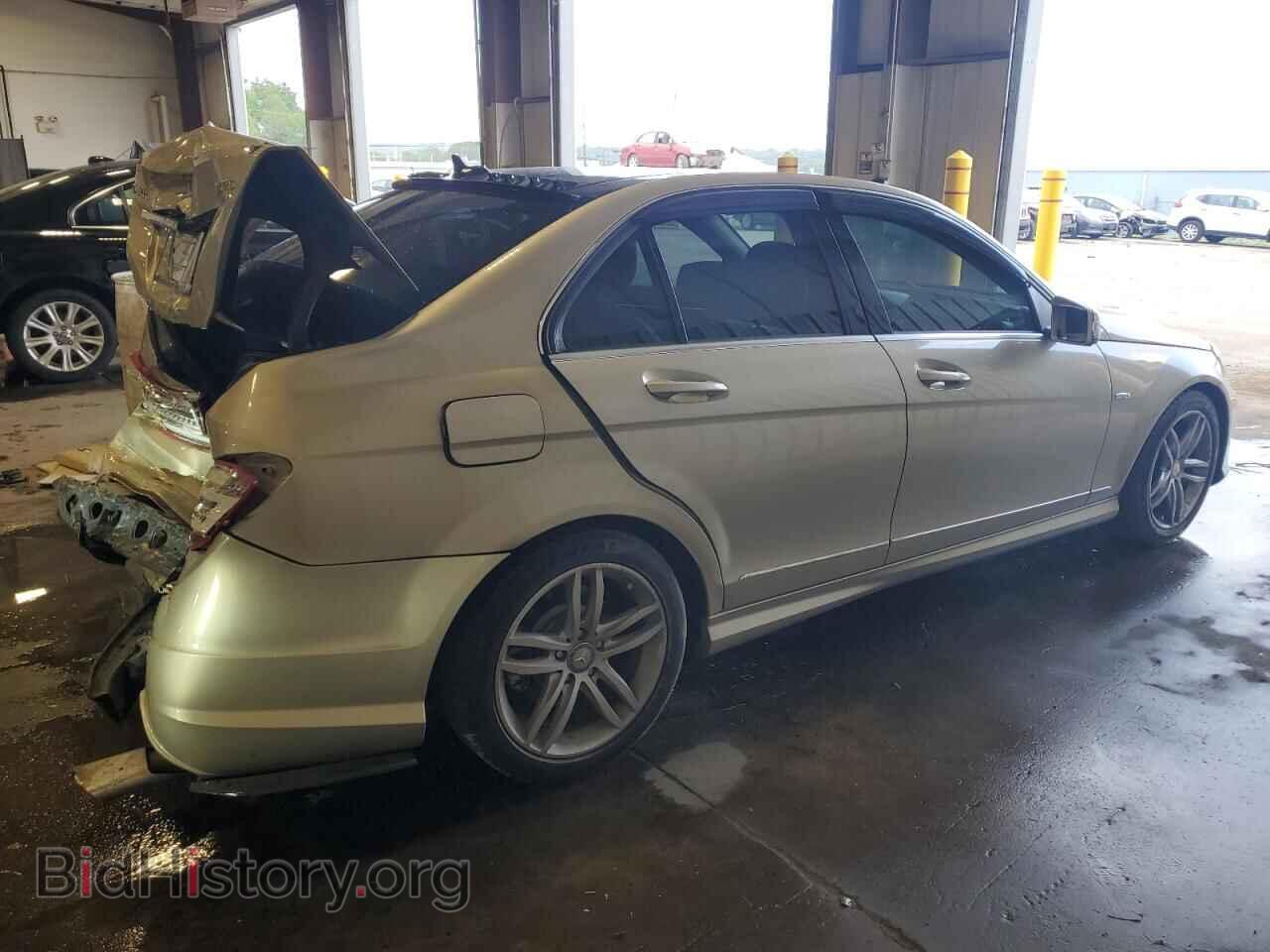2012 MERCEDES-BENZ C-CLASS - VIN: WDDGF8BB2CR229683 - Фото 3