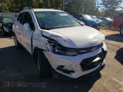 2020 Chevrolet TRAX Trax 1LT, белый — VIN 3GNCJLSB3LL205823, Copart