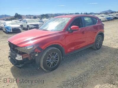 2018 Mazda CX-5 Sport, red — VIN JM3KFABM2J0433082, Copart
