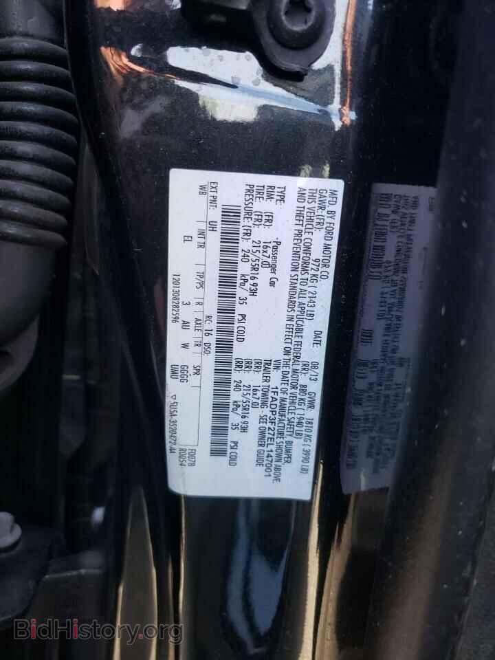 2014 FORD FOCUS - VIN: 1FADP3F27EL147001 - Фото 10