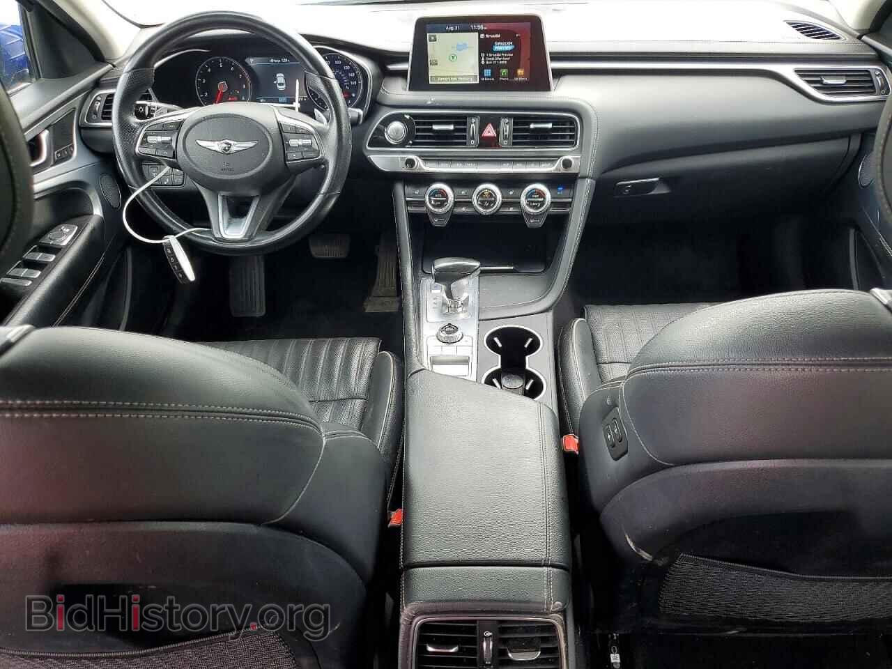 2019 GENESIS G70 - VIN: KMTG34LA8KU035643 - Фото 8