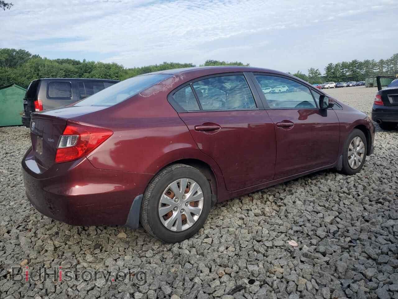 2012 HONDA CIVIC - VIN: 2HGFB2F5XCH591345 - Фото 3