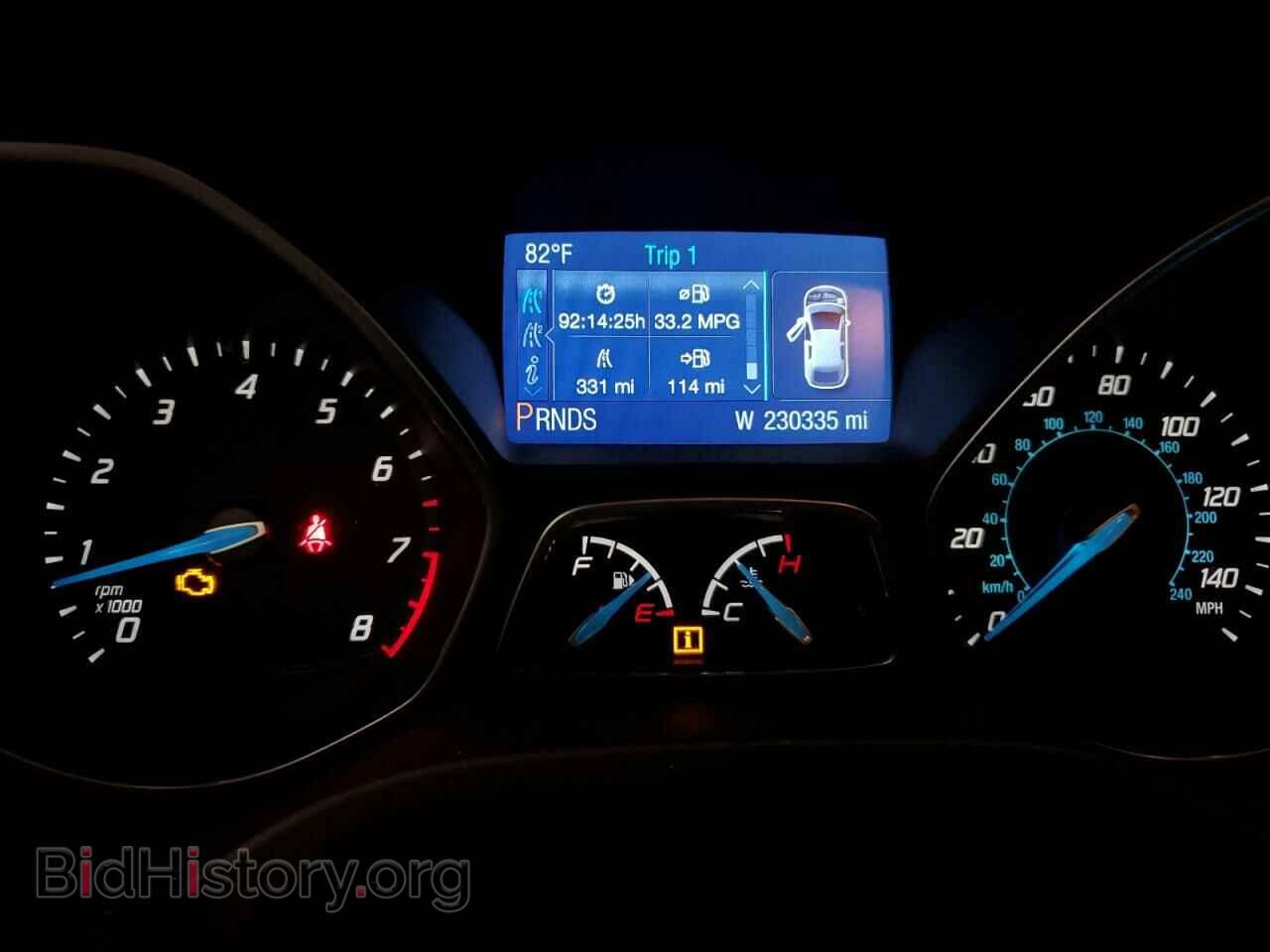 2014 FORD FOCUS - VIN: 1FADP3K28EL169269 - Фото 9