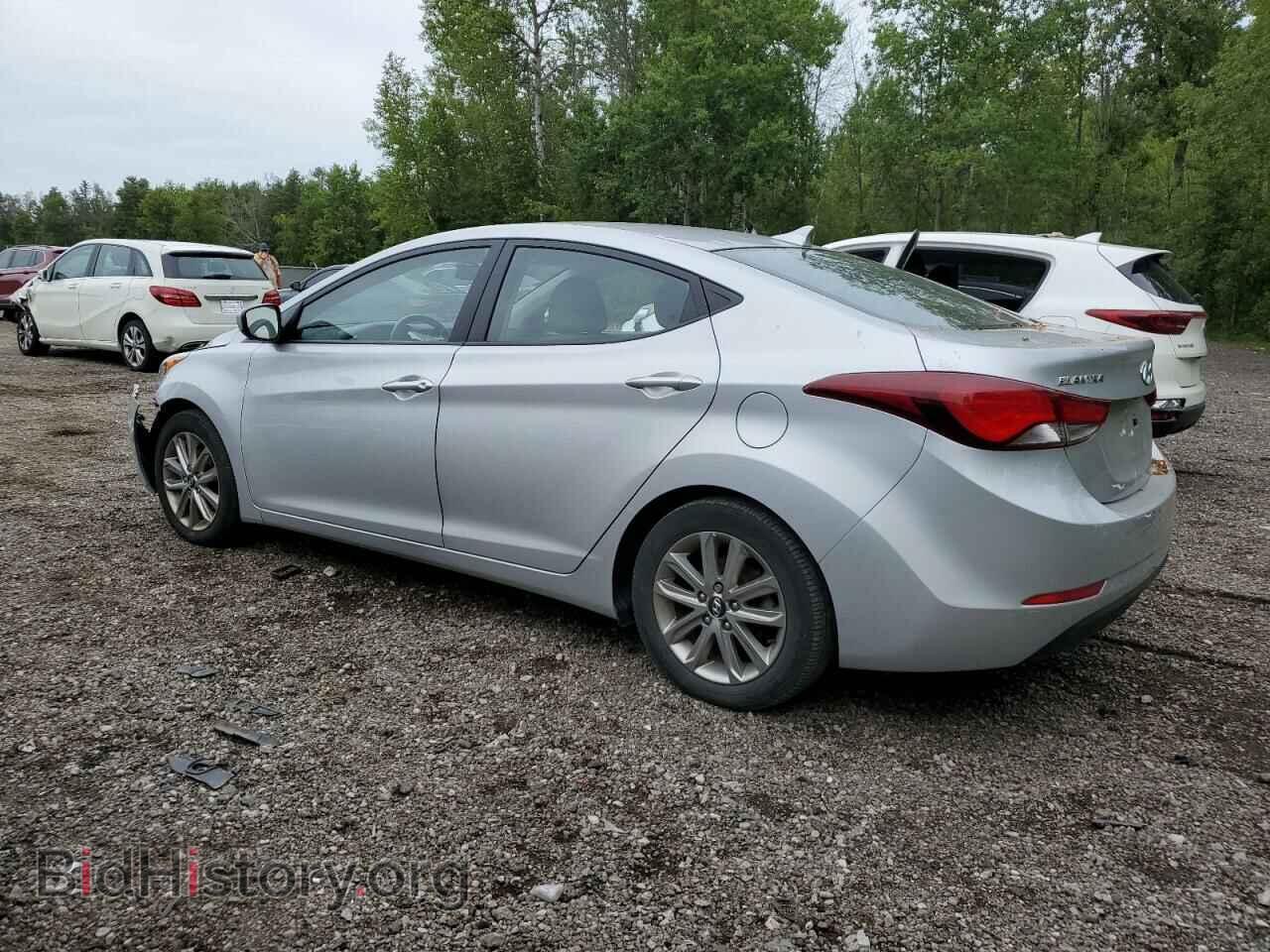 2014 HYUNDAI ELANTRA - VIN: 5NPDH4AE0EH462144 - Фото 2