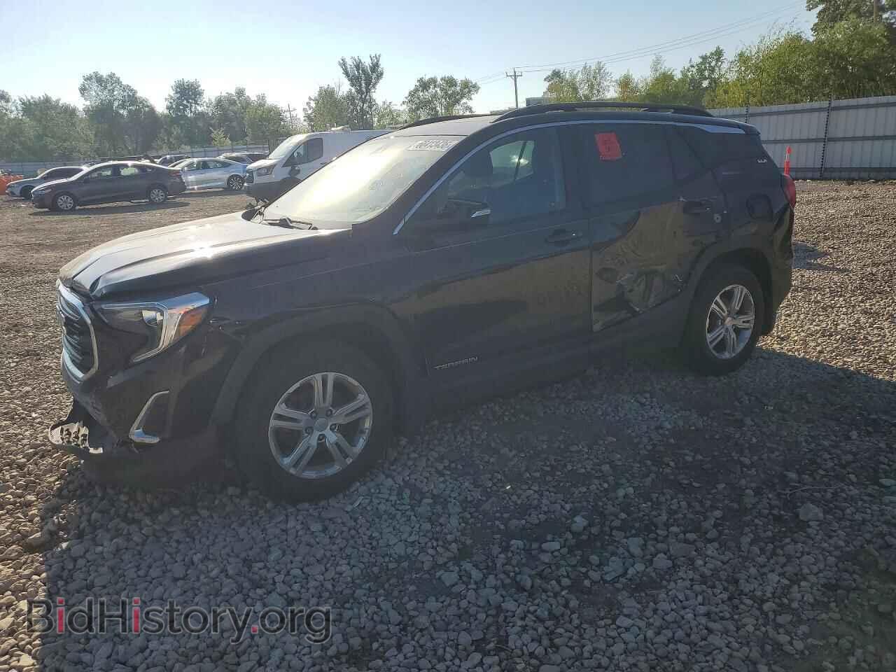 2020 GMC TERRAIN SLE (VIN 3GKALTEV0LL147707) — фото 1 из 13, Copart, повреждение: бок