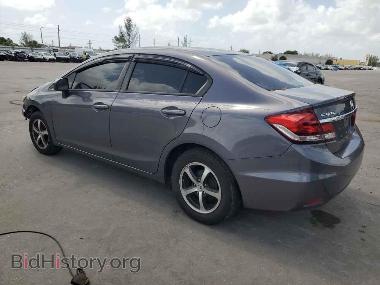 2015 HONDA CIVIC - VIN: 2HGFB2F74FH543913 - Фото 2