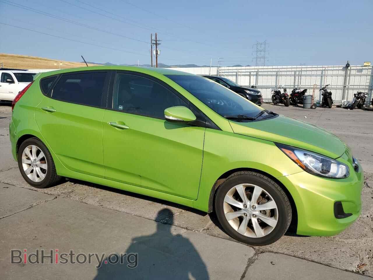 2013 HYUNDAI ACCENT - VIN: KMHCU5AE7DU066032 - Фото 4