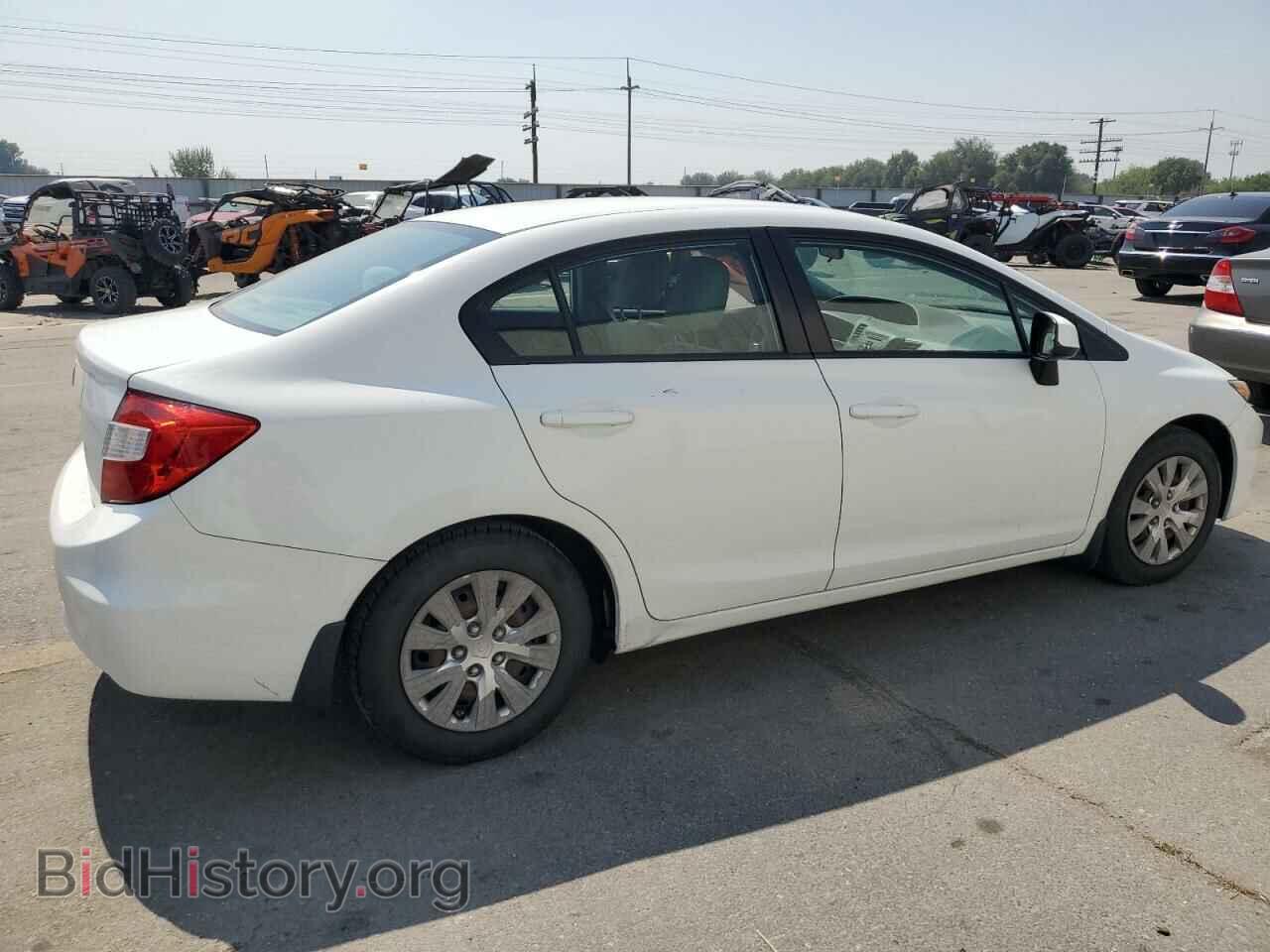 2012 HONDA CIVIC - VIN: 2HGFB2E50CH541569 - Фото 3