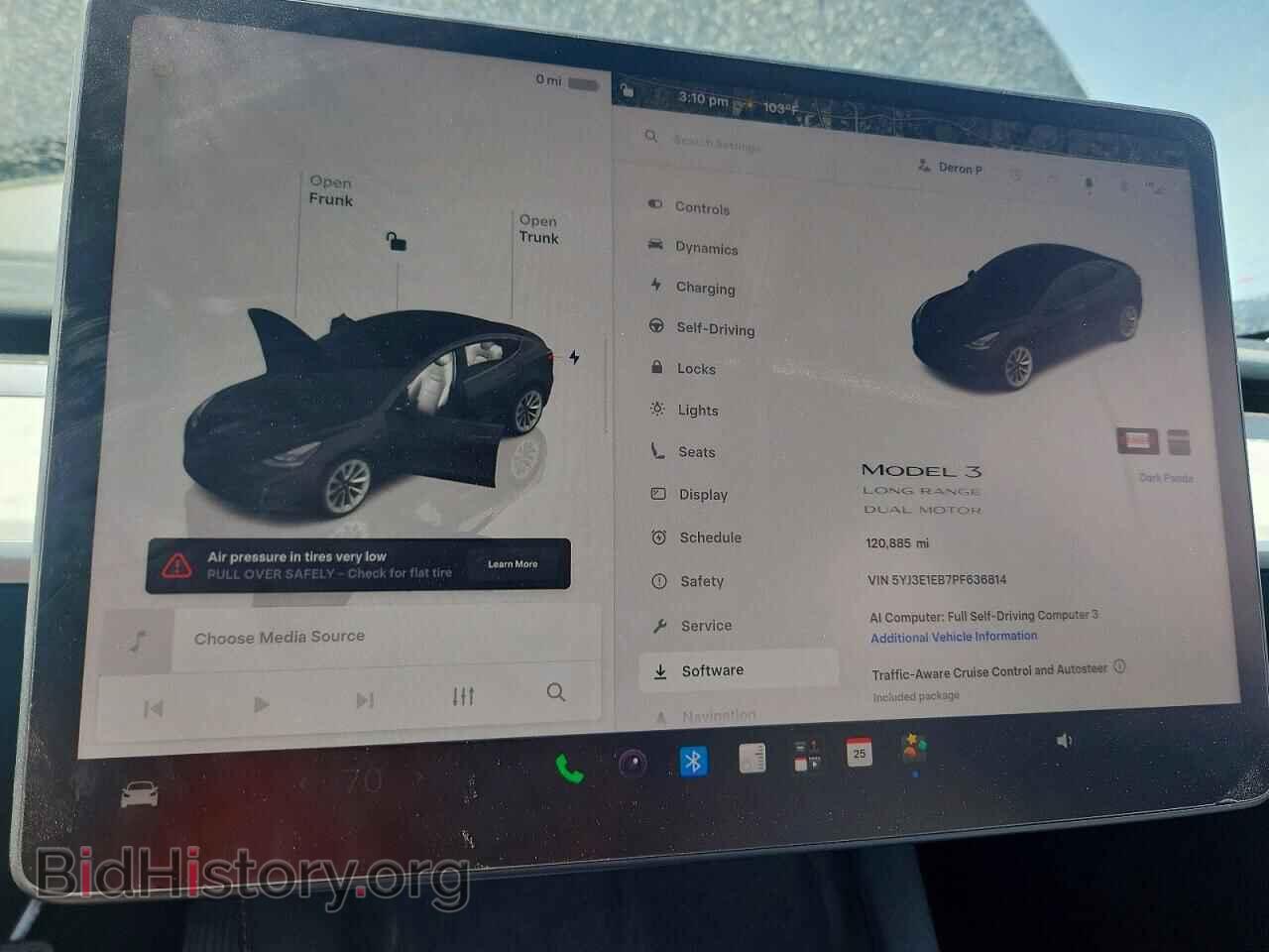 2023 TESLA MODEL 3 - VIN: 5YJ3E1EB7PF636814 - Фото 9